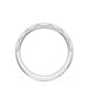 French Pav������ Diamond Wedding Band, 1.70mm