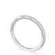 French Pav������ Diamond Wedding Band, 1.70mm