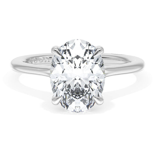 Oval Solitaire Engagement Ring