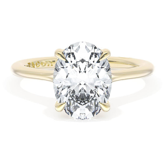 Oval Solitaire Engagement Ring
