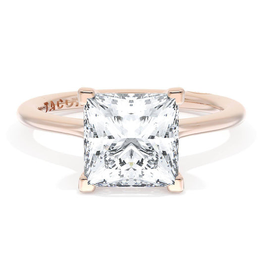 Princess Solitaire Engagement Ring