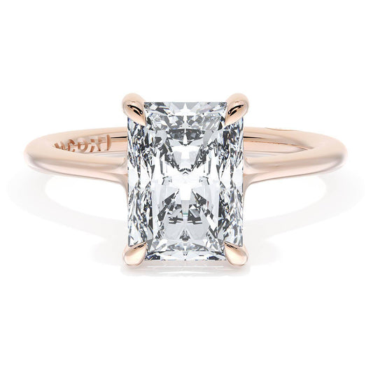 Radiant Solitaire Engagement Ring