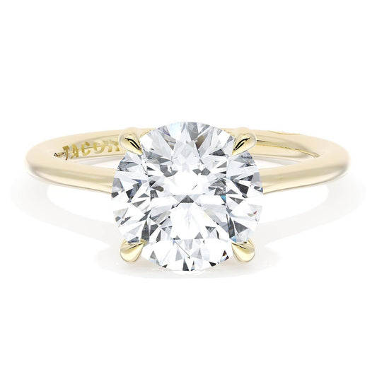 Round Solitaire Engagement Ring