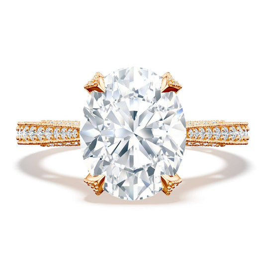 Oval Solitaire Engagement Ring
