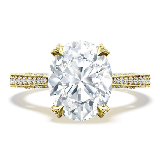 Oval Solitaire Engagement Ring