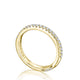 Single Row Pav�� Wedding Band