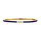 MICHAEL M Bracelet 14k Yellow Gold / Blue / Small Chroma Pavé Stacking Bracelet BR482