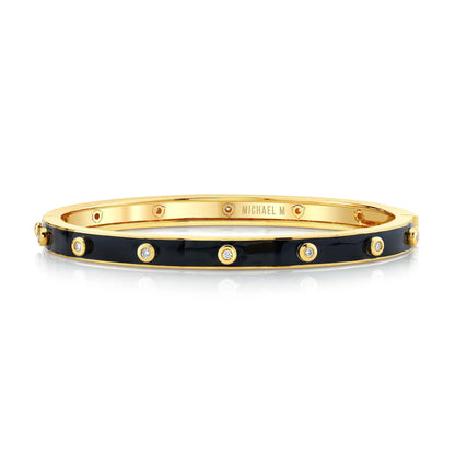 Chroma Extruded Bezel Bangle