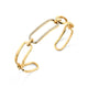 MICHAEL M Bracelets 14K Yellow Gold / Medium Endless Link Cuff BR516