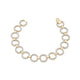 MICHAEL M Bracelets 14K Yellow Gold / Small Cloud Infinity Bracelet BR381