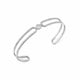 MICHAEL M Bracelets Pave Alignment Cuff