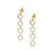 MICHAEL M Earrings 14K Yellow Gold Cloud Drop Earrings ER385