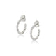 MICHAEL M Earrings Cloud Alternating Huggies