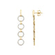 Cloud Drop Earrings