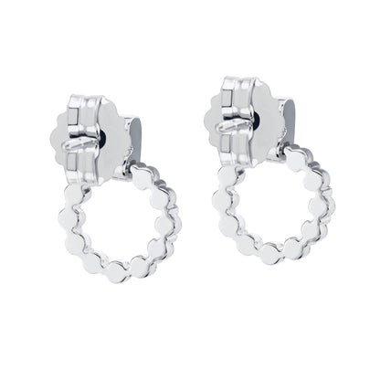 Cloud Single Drop Earrings