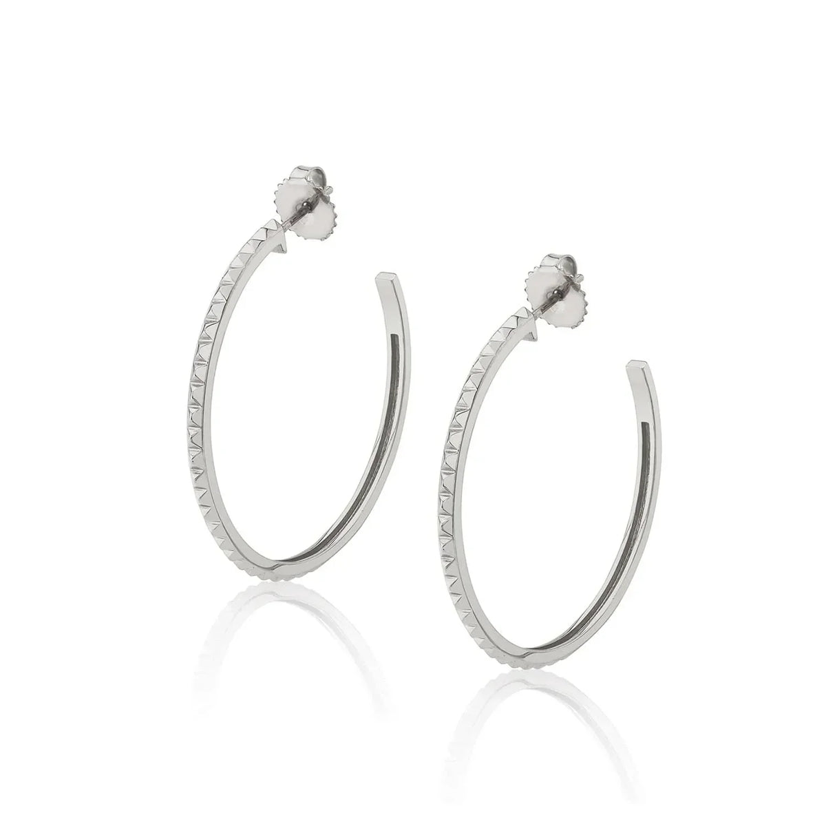 MICHAEL M Earrings Foundation Hoop Earrings