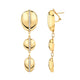 Orb Split Drop Earrings