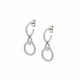 Pavé Mini Signature MM Tetra Earring