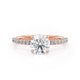 MICHAEL M Engagement Rings 18K Rose Gold Crown R706-1 Round R706-1RG