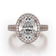 MICHAEL M Engagement Rings 18K Rose Gold Defined R778-3 R778-3RG