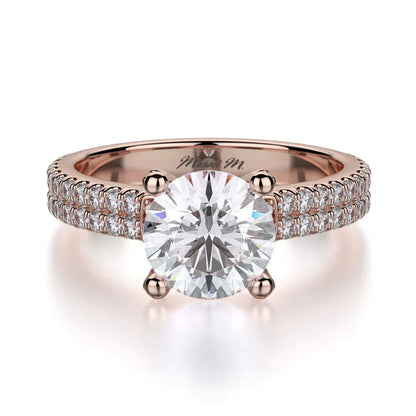 MICHAEL M Engagement Rings 18K Rose Gold Europa R483-1 R483-1RG