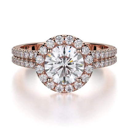 MICHAEL M Engagement Rings 18K Rose Gold Europa R490-1 R490-1RG