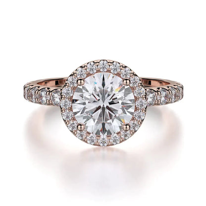 MICHAEL M Engagement Rings 18K Rose Gold Europa R494-1 R494-1RG