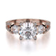 MICHAEL M Engagement Rings 18K Rose Gold Europa R505-1 R505-1RG