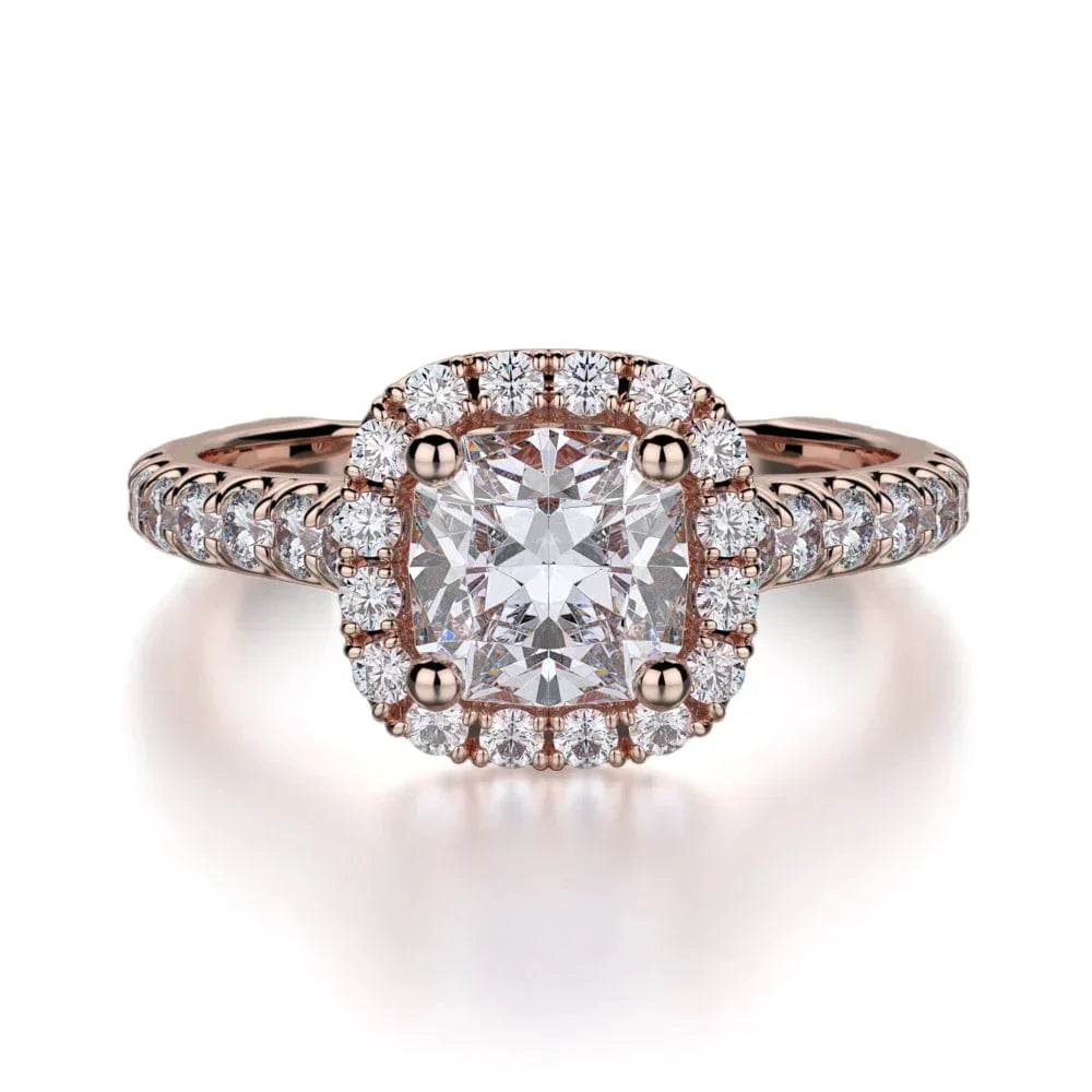 MICHAEL M Engagement Rings 18K Rose Gold Europa R559-1 R559-1RG