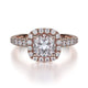 MICHAEL M Engagement Rings 18K Rose Gold Europa R559-1 R559-1RG