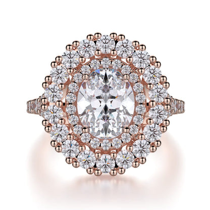 MICHAEL M Engagement Rings 18K Rose Gold Europa R718-2 R718-2RG