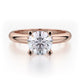 Michael M Solitaire Round Engagement Ring