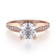 Michael M Pav�� Round Engagement Ring