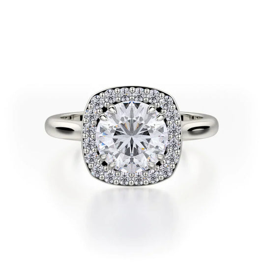 MICHAEL M Engagement Rings 18K White Gold Bold R721-1.5 R721-1.5WG