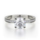 Michael M Pav�� Round Engagement Ring