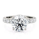 MICHAEL M Engagement Rings 18K White Gold Crown R793-3 R793-3WG