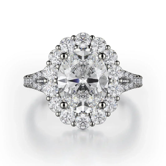 MICHAEL M Engagement Rings 18K White Gold Defined R779-2.5 R779-2.5WG