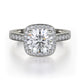 Michael M Pav�� Round Engagement Ring