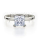 Michael M Solitaire Princess Engagement Ring