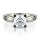 MICHAEL M Engagement Rings 18K White Gold Love R521-1 R521-1WG