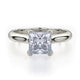 MICHAEL M Engagement Rings 18K White Gold Love R523-1 R523-1WG