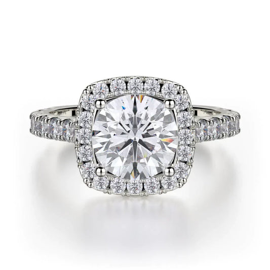 MICHAEL M Engagement Rings 18K White Gold Monaco R615-1.5 R615-1.5WG