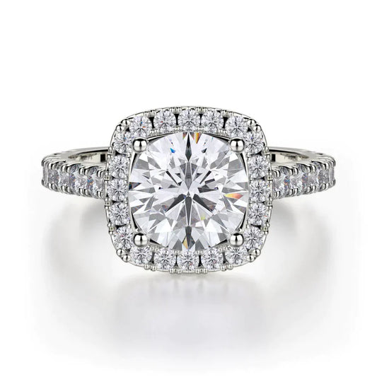MICHAEL M Engagement Rings 18K White Gold Monaco R615-1.5 R615-1.5WG