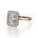 MICHAEL M Engagement Rings 18K Yellow Gold Bold R727-2 R727-2YG