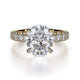 MICHAEL M Engagement Rings 18K Yellow Gold Crown R731-3 R731-3YG