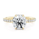 MICHAEL M Engagement Rings 18K Yellow Gold Crown R789-2