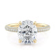 MICHAEL M Engagement Rings 18K Yellow Gold Crown R796-3 R796-3