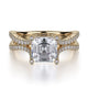 MICHAEL M Engagement Rings 18K Yellow Gold Defined R725-2 R725-2YG
