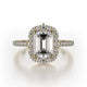 MICHAEL M Engagement Rings 18K Yellow Gold Defined R739-2EM R739-2EM-YG