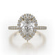 MICHAEL M Engagement Rings 18K Yellow Gold Defined R739-2PR R739-2PR-YG